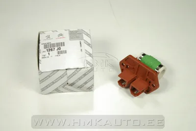 Jäähdyttimen tuulettimen vastus OEM Jumper/Boxer/Ducato 94-06 - PSA 1267J0 - OE - 100% Genuine Part