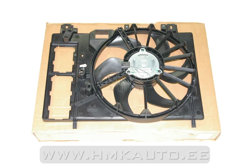 Jahutusventilaator koos raamiga OEM Citroen C5/Peugeot 407, 508 - PSA 1253R4 - OE - 100% Genuine Part
