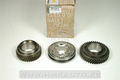 Sünkronisaatori komplekt koos hammasratastega (3-4 käik) OEM Renault Master/Trafic PF6  40/43h. - REN  326106387R - OE - 100% Genuine Part