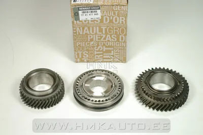 Sünkronisaatori komplekt koos hammasratastega (3-4 käik) OEM Renault Master/Trafic PF6  40/40h. - REN  326103478R - OE - 100% Genuine Part