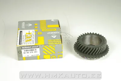5-käigu hammasratas 31H OEM Renault PF6 k.kast - REN  8200270281 - OE - 100% Genuine Part