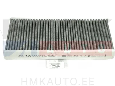 Cabin air activated carbon filter OEM Jumpy/Expert/Scudo 2007- - PSA 6479A7 - OE - 100% Genuine Part