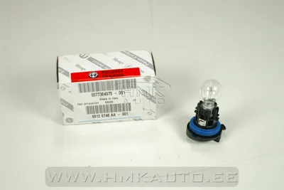 Лампа дневного света 12V HP24W OEM Citroen/Peugeot (с патроном) - FIAT 77361009 - OE - 100% Genuine Part