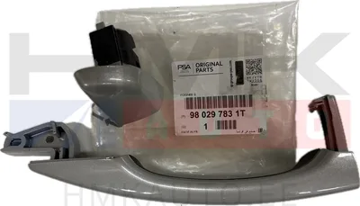 Door handle outer left OEM Citroen C3,C4,Berlingo(K9) / Peugeot 208,2008,3008,5008,508,Rifter (paintable) - PSA  980297831T/OUT - OE - 100% Genuine Part