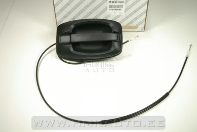 Liukuoven kahva, ulkopuoli oikea OEM Jumper/Boxer/Ducato 2006-18 (kaapeleilla) - FIAT  735631202 - OE - 100% Genuine Part