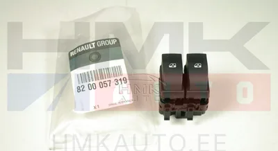 Klaasitõstuki lüliti vasak eesmine OEM Renault Trafic II/Opel Vivaro/Nissan Primastar 2001-06 - REN  8200057319 - OE - 100% Genuine Part