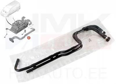 Coolant pipes OEM Jumpy/Expert/Scudo/C8 - PSA  6462T8 - OE - 100% Genuine Part