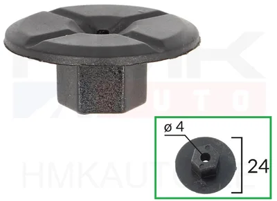 Écrou plastique de doublure d'aile PSA/BMW (1pcs.) - C10031