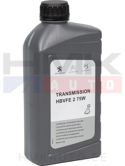 Transmissiooniõli OEM Transmission HBVFE 2  75W 1L - PSA  1618078480 - OE - 100% Genuine Part