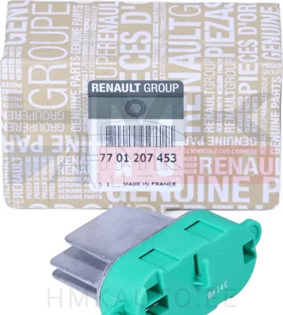 Heater blower resistor OEM Renault Espace IV - REN  7701207453 - OE - 100% Genuine Part