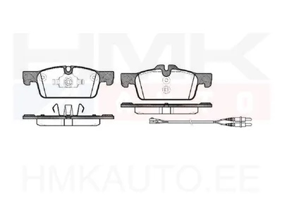 Brake pad set front Peugeot 508 - 21461.01 - Roadhouse