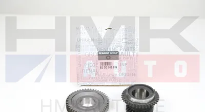 Paire de pignons 6-vitesses 28/47 Renault PF6 (arbre ⌀35mm) - REN  PF6-28H - OE - 100% Genuine Part