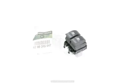 Klaasitõstuki lüliti vasak eesmine OEM Renault Megane II , Laguna II , Espace IV - REN  8200315042 - OE - 100% Genuine Part
