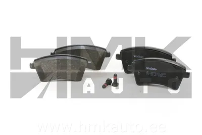 Тормозные колодки передние Renault Kangoo II 2008- - WOK P1251300 - Woking