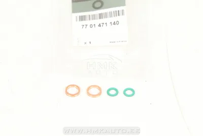 Turbo õlitustoru tihendikomplekt OEM Renault 1,5DCi - REN  7701471140 - OE - 100% Genuine Part