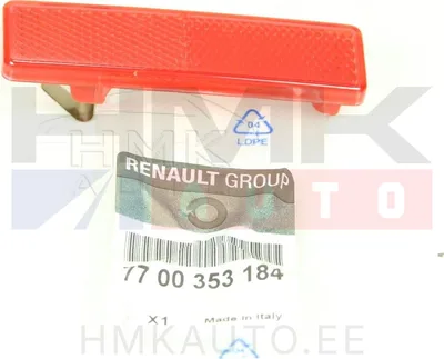 Отражатель в заднем бампере OEM Renault Trafic II-III/ Master II - REN 7700353184 - OE - 100% Genuine Part