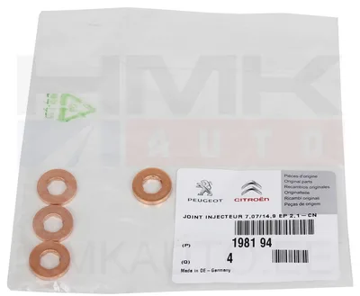 Pihusti tihendusseib OEM Citroen/Peugeot 1,6HDI - PSA  198194 - OE - 100% Genuine Part