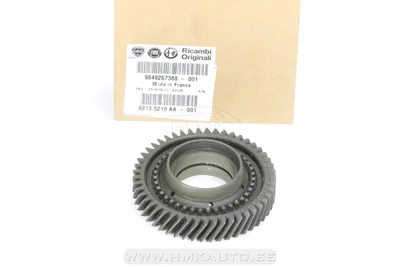 5-käigu hammasratas 49H (49x33) OEM Citroen/Peugeot/Fiat ML6C k.kast - PSA 233372 - OE - 100% Genuine Part
