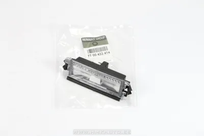 Number plate light OEM Renault Clio II / Dacia Logan - REN  7700433414 - OE - 100% Genuine Part