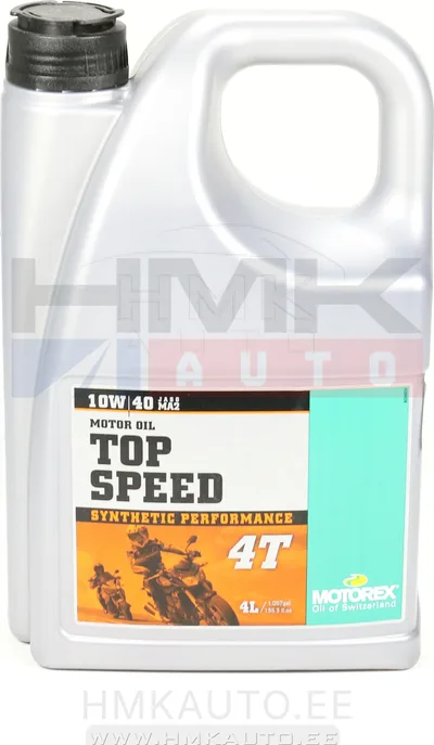 Huile Motorex TOP SPEED 4T 10W-40 4L - 115-000285965