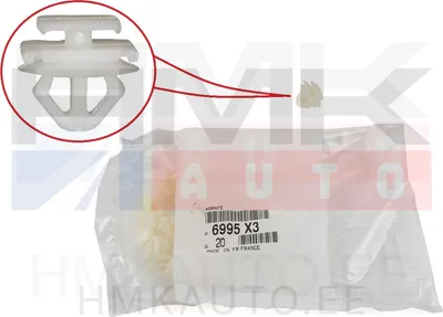 Liistu tüübel OEM Citroen/Peugeot/Fiat (1tk.) - PSA 6995X3 - OE - 100% Genuine Part