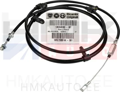 Трос стояночного тормоза передний OEM Jumper/Boxer/Ducato 06- 2915mm (бортовой L3,L4) - FIAT  1395825080 - OE - 100% Genuine Part