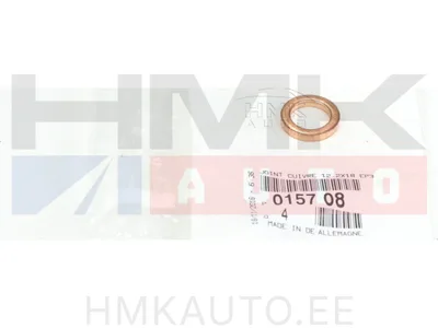 Joint, entrée d'huile (compresseur) OEM Citroen/Peugeot 1,4-1,6HDI 12,2x18 - PSA 015708 - OE - 100% Genuine Part