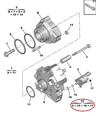 Kütuserõhu regulaator OEM Jumper/Boxer/Ducato 3,0HDI - PSA  1606849780 - OE - 100% Genuine Part
