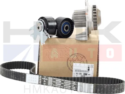 Pompe à eau + kit de courroie de distribution OEM Citroen C5 III, C4, Picasso, Jumpy III  2,0HDi - PSA  1613561780 - OE - 100% Genuine Part