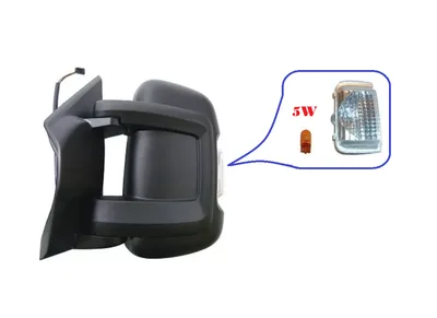 Küljepeegel vasak elektriline OEM Jumper/Boxer/Ducato 06- (lühike jalg, soojendus, WY5W) >>1633561280 - PSA 1613692580 - OE - 100% Genuine Part