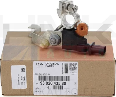 Akuklemm (-), IBS andur OEM Citroen Berlingo,C4,DS4,DS5 / Peugeot 308,3008,Partner - PSA  9802043580 - OE - 100% Genuine Part