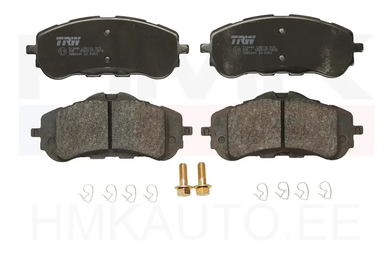 Piduriklotside komplekt eesmine Citroen Berlingo / Peugeot Partner 2018-, 308 II - GDB2044 - TRW