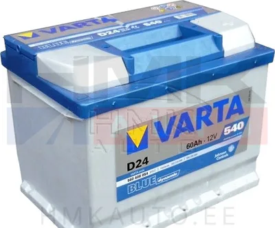 Käynnistysakku "Varta Blue Dynamic"  60Ah - D24 - Varta