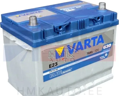 Käynnistysakku "Varta Blue Dynamic" 70Ah - E23 - Varta