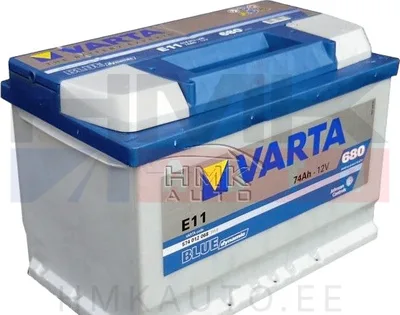 Käynnistysakku "Varta Blue Dynamic" 74Ah - E11 - Varta