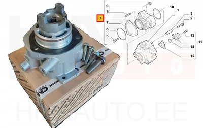 Kõrgsurvepumba kronstein OEM Jumper/Boxer/Ducato 3,0HDi Euro5 - PSA  1608300180 - OE - 100% Genuine Part