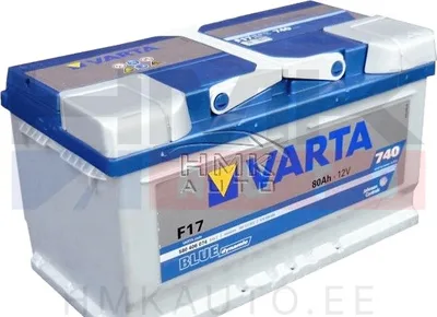 Akku Varta Blue Dynamic 80Ah - F17 - Varta