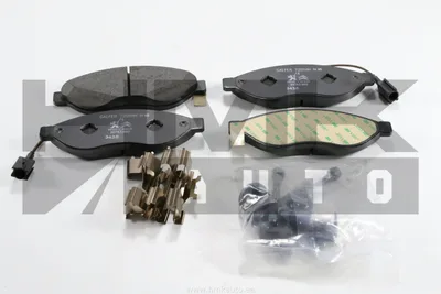 Piduriklotside komplekt eesmine OEM Jumper/Boxer/Ducato 2011- 15" ratas (2 anduriga, ketas 28mm) - PSA  1612433980 - OE - 100% Genuine Part