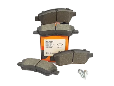 Jeu de plaquettes de frein avant OEM Citroen Berlingo, C2, C3, C4, Xsara Picasso/Peugeot Partner, 1007, 2008, 206, 207, 208, 301, 307 - EUR 1617282980 - OE - Eurorepar/Essential Parts