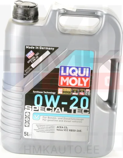 Huile moteur SPECIAL TEC V 0W-20 (Volvo) 5L - LI20632 - Liqui Moly