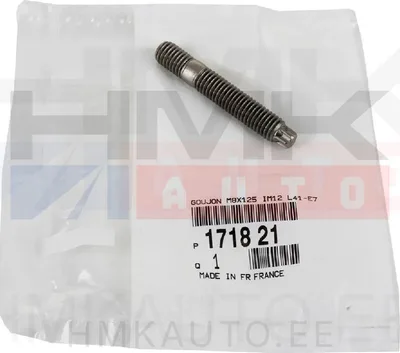 Goujon fileté OEM Citroen/Peugeot M8x1,25-12/41 - PSA 171821 - OE - 100% Genuine Part