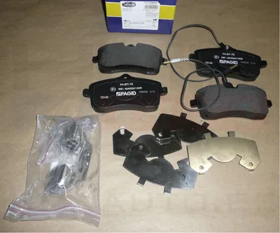 Brake pad set front Peugeot 407 - 363700202145 - Magneti Marelli