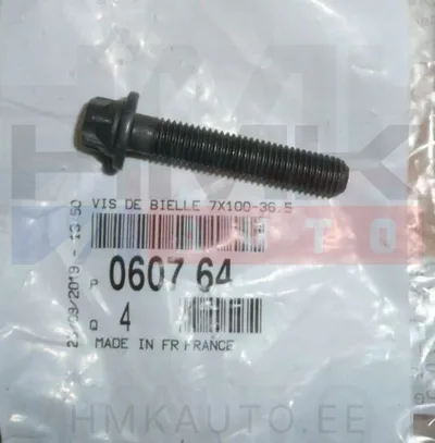 Kepsu kinnituspolt OEM Citroen/Peugeot DV4 M7X1-L36,5>>1608850680 - PSA 060764 - OE - 100% Genuine Part