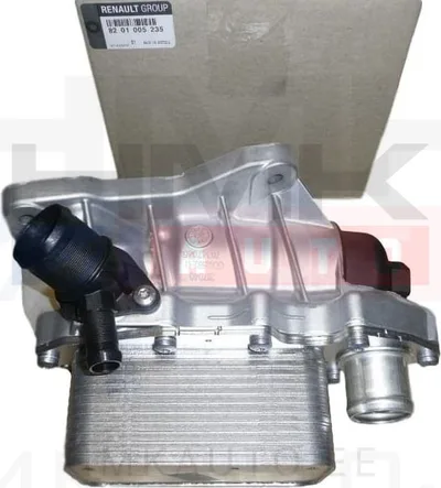 Oil cooler with filter OEM Renault Master III 2010- 2,3DCI RWD - REN 8201005235 - OE - 100% Genuine Part