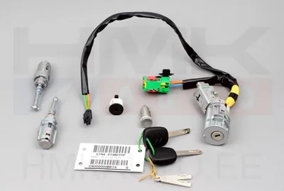 Lukkude komplekt koos süütelukuga Citroen C3 - PSA  4162AG/L - OEM (no box)