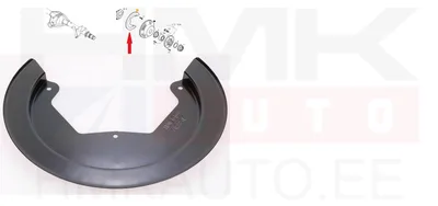 Piduriketta kaitseplekk tagumine OEM Iveco Daily 35C 2006- - IVEC  7188517 - OE - 100% Genuine Part