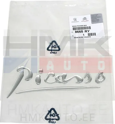 Embleem "Picasso" - PSA 8665RY - OE - 100% Genuine Part