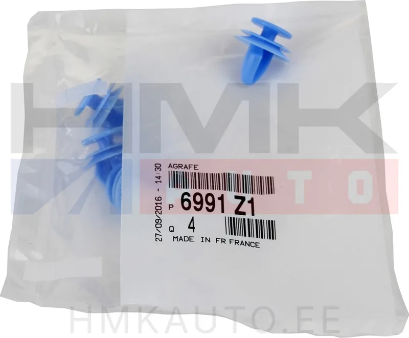 Polstri tüübel OEM Citroen/Peugeot (1tk.) - PSA 6991Z1 - OE - 100% Genuine Part