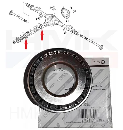 Reduktori laager OEM Iveco - IVEC  42471125 - OE - 100% Genuine Part