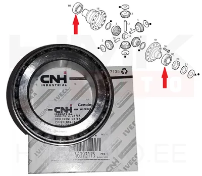 Reduktori laager OEM Iveco - IVEC  46393175 - OE - 100% Genuine Part